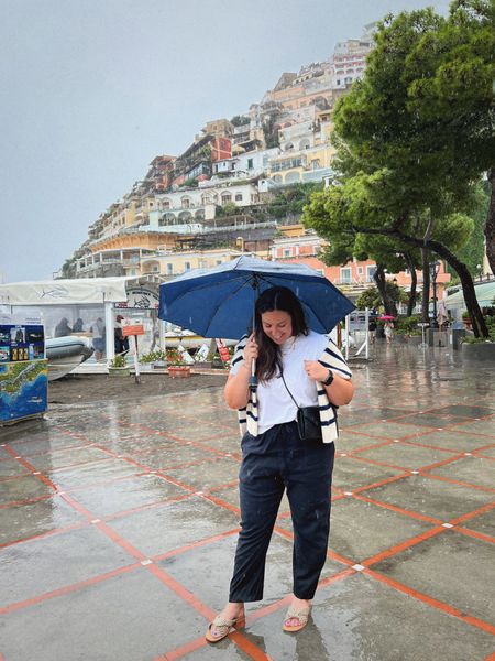 It rained the whole time we were in Positano! Still wore my favorite outfit 

#LTKunder100 #LTKtravel #LTKcurves