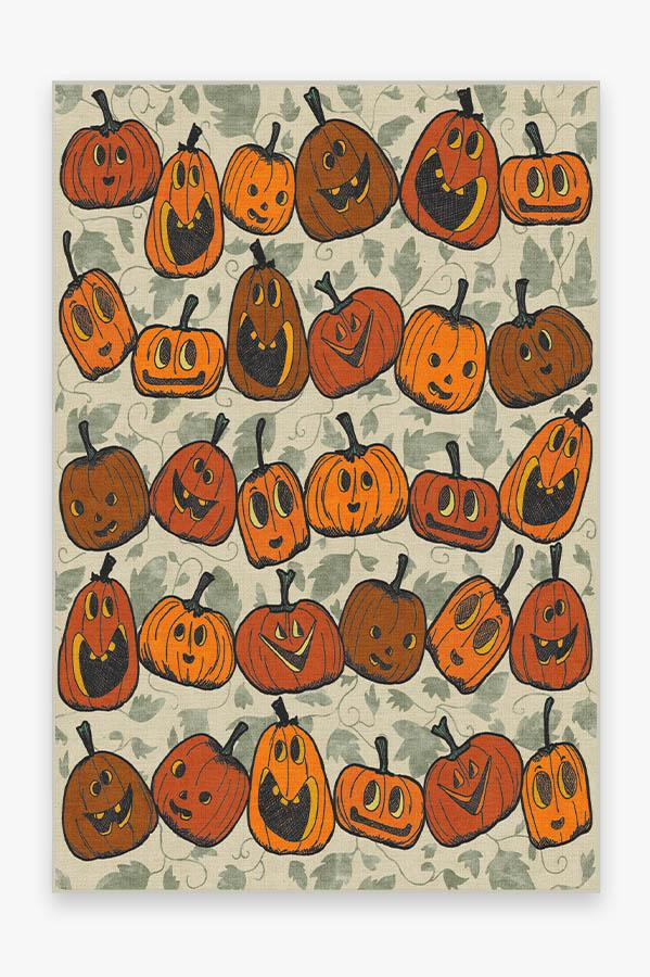 Jack O Lantern Orange Rug | Ruggable