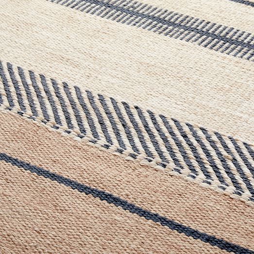 Beach Stripe Indoor/Outdoor Rug | West Elm (US)