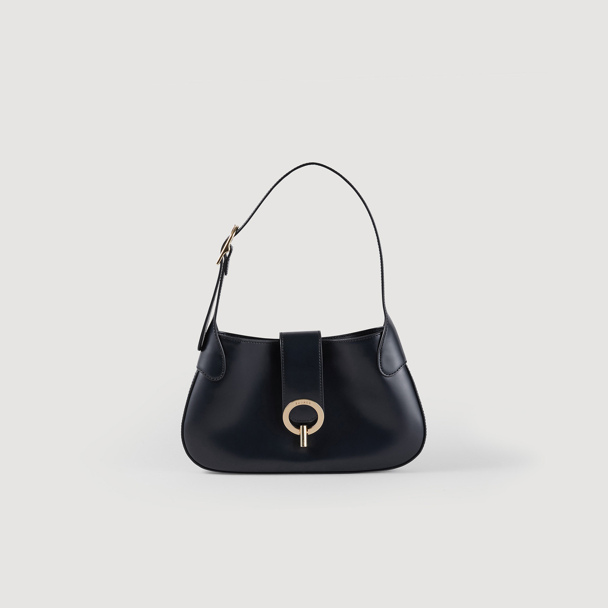 Janet bag in certified leather | Sandro US | Sandro-Paris US