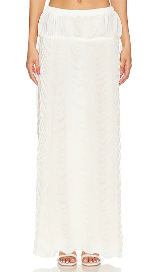 Marion Skirt in Ivory | Revolve Clothing (Global)
