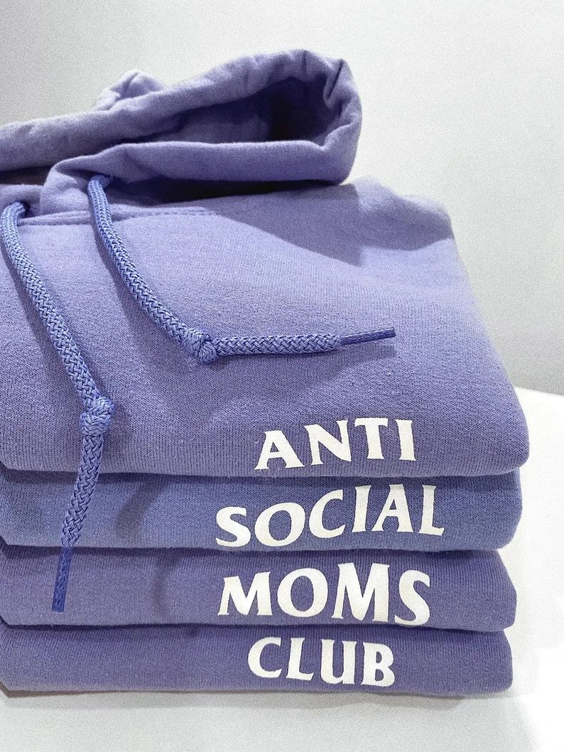 Moms Club Shirt, Anti Social Moms Club Shirt, Funny Mom Shirt, Anti Social Shirt, Mama Crewneck, ... | Etsy (CAD)