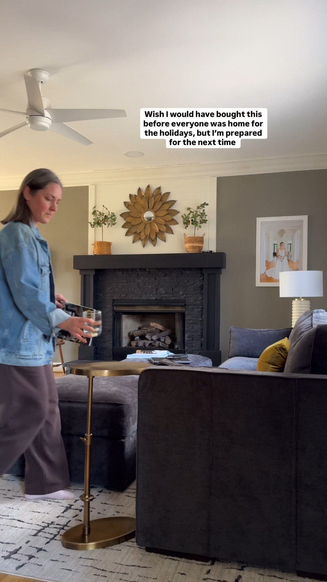 I planned on buying a beverage table before Christmas. Now that my kids are engaged and married, someone always ends up needing an extra spot for their drink. 6 adults and not enough tables is frustrating. Now I’m ready! 
#ad @wayfair #wayfair #wayfairpartner

#LTKHome