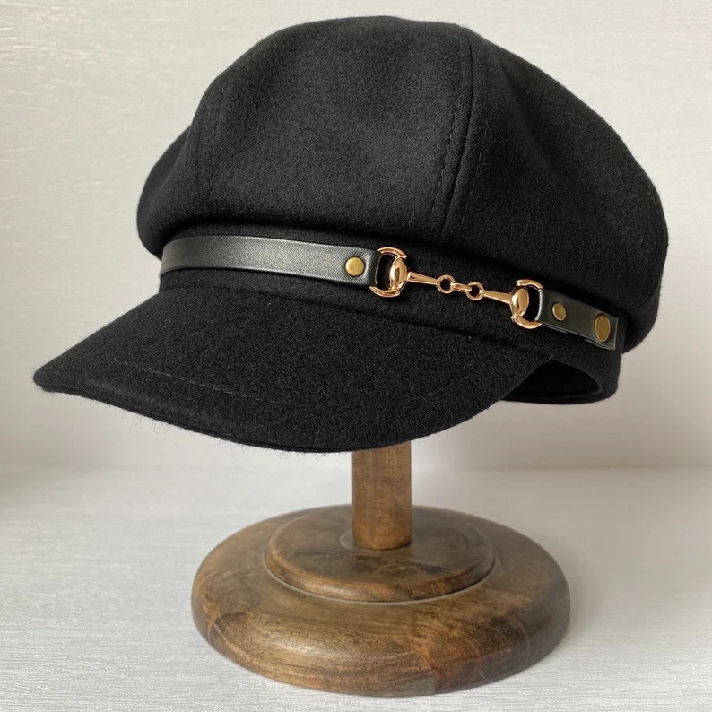 S M L Xl Xxl Newsboy Hat, Slouchy Newsboy Cap, Wool Hat for Men/Women, Handmade Newsboy Cap Hat, ... | Etsy (US)
