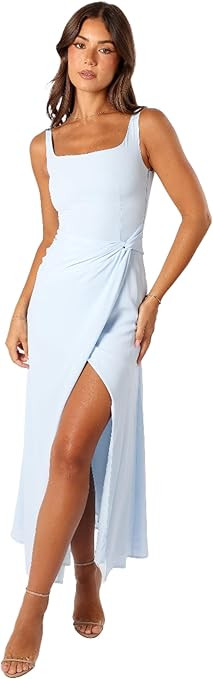 Petal & Pup Women's Nadea Faux Wrap Maxi Dress | Amazon (US)