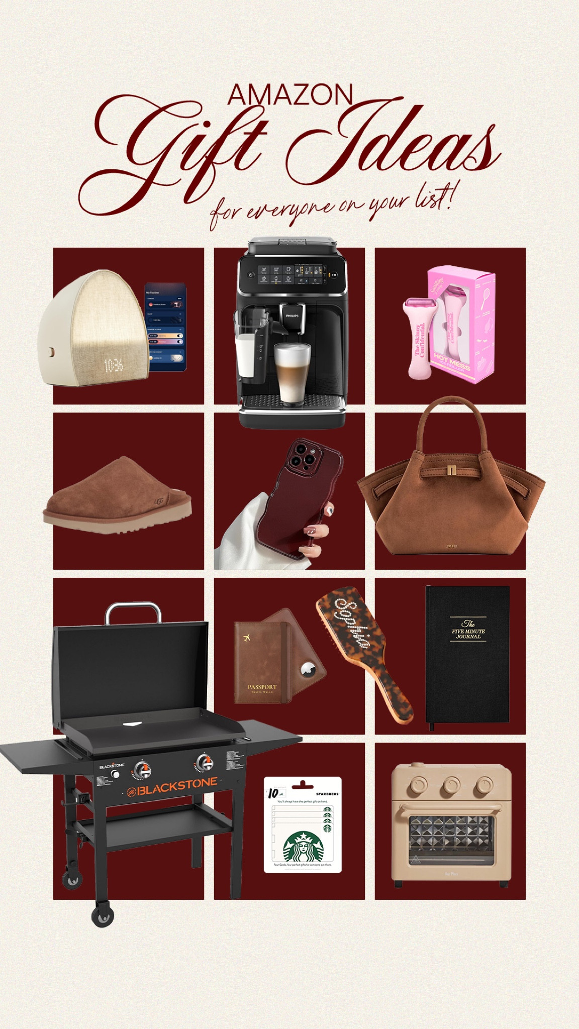 Amazon gift guide! Sharing tons of Amazon gift ideas from everyone on your list🌲✨ Find all categories of gift guides in the link below #amazon #gift #ideas 

#LTKHoliday #LTKCyberWeek #LTKGiftGuide