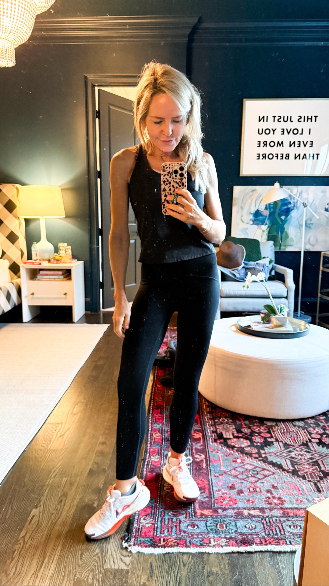 Spanx workout fits on repeat!! XS in tank, sports bra and leggings • 

#LTKActive #LTKOver40 #LTKFindsUnder100