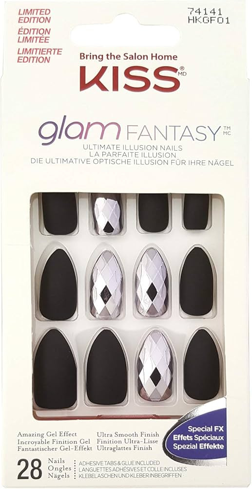 Kiss Glam Fantasy Ultimate Illusion 28 Nails HKGF01 | Amazon (US)