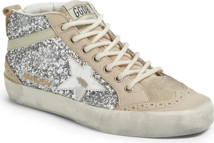 Golden Goose Midstar Glitter Sneaker | Nordstrom | Nordstrom Canada