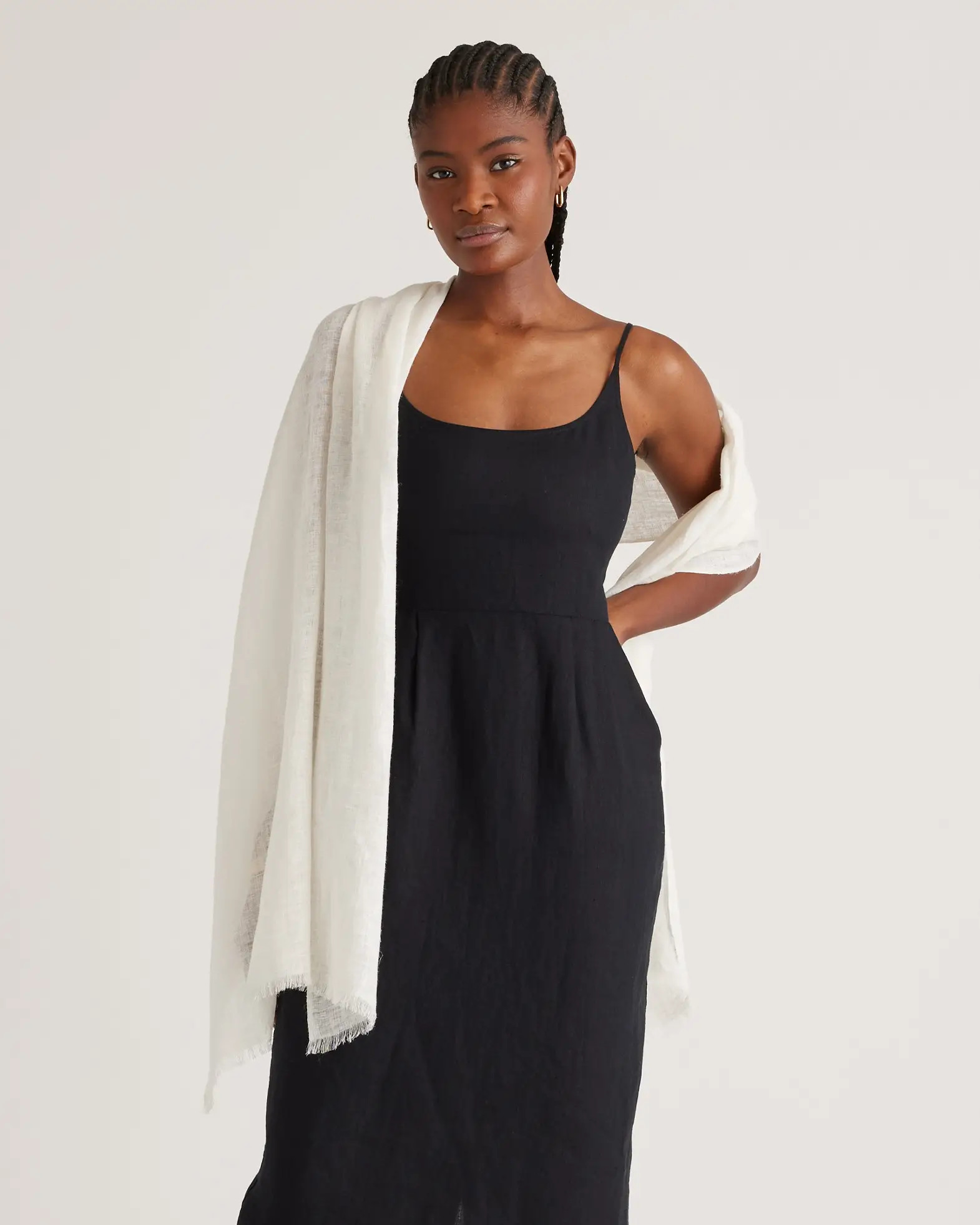 100% European Linen Scarf | Quince