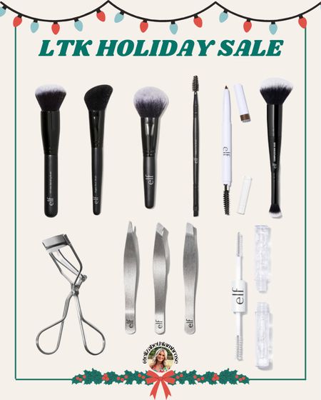 Just a few days away from the LTK Holiday Sale!! 
Gonna be posting everything I’m loving from participating brands!! The main one I’ll be sharing is VICI, but here is an ELF post!!! 
I rounded up all of my favs that I’ve used before and currently use! They have very great and affordable brushes! 
I currently use their powder brushes, and their dual ended brow brush!!
The styled collection, urban outfitters, Madewell and Neiwai are also participating but I don’t really shop those!! 
The holiday sale is November 9-12!! I’ll also make a collection of posts for the Holiday Sale as well!!🤍❤️💚 

#vici #top #sweatertank #tank #sweater  #fall #style #bottoms #workpant #pants #booties #workwear #elf #makeup #brows #powder #blush #holidaysale #sale 

#LTKHolidaySale #LTKsalealert #LTKbeauty