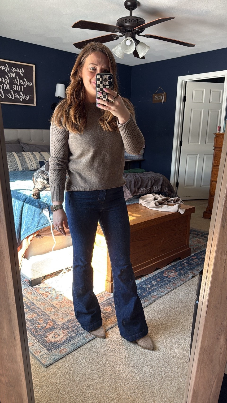 I finally found jeans that fit and I love that they’re dressy or casual! Under $25, wearing size 4 tts

#LTKootd #LTKgrwm