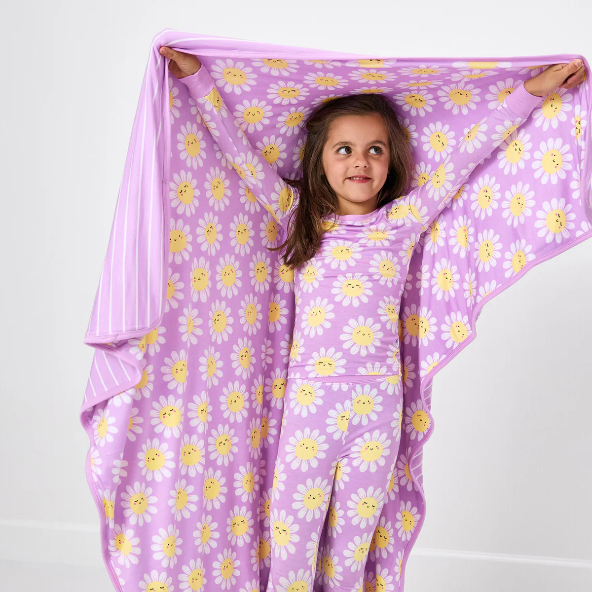 Flower Power Large Cloud Blanket® | Little Sleepies