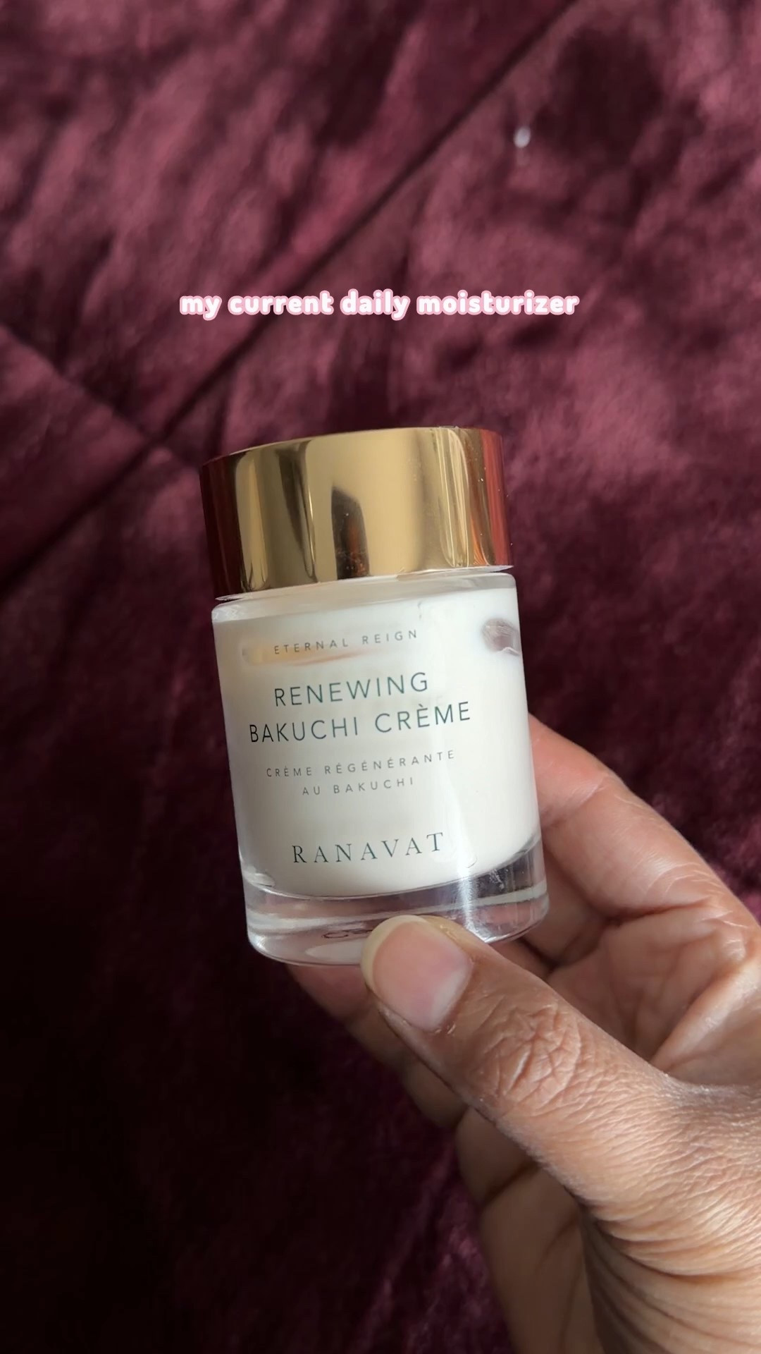 Okay, I’ve got to share my current skincare favorite for the colder months. The Ranavat Bakuchi Crème. It’s rich and nourishing. This cream uses Bakuchi Seed (nature’s retinol) to smooth line lines and it keeps my skin soft all day. It gives the perfect amount of hydration with a heavy feel. A little luxury 💫 skincare product, skincare routine, moisturizer, winter skincare

#LTKBeauty #LTKGiftGuide #LTKmorningroutine