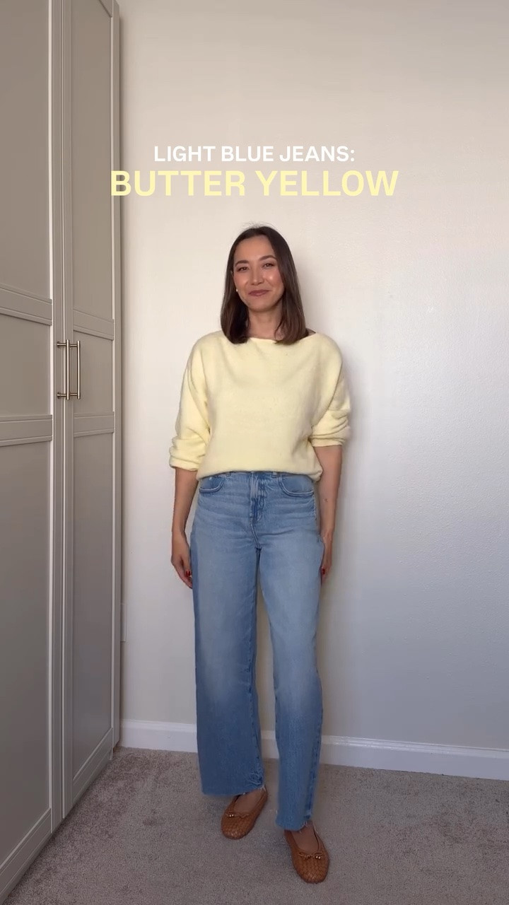 Light blue jeans color combos pt 1

Madewell the PV crop wide leg jeans — size 25 reg, on sale for 20% off!

#LTKootd #LTKxMadewell #LTKSaleAlert