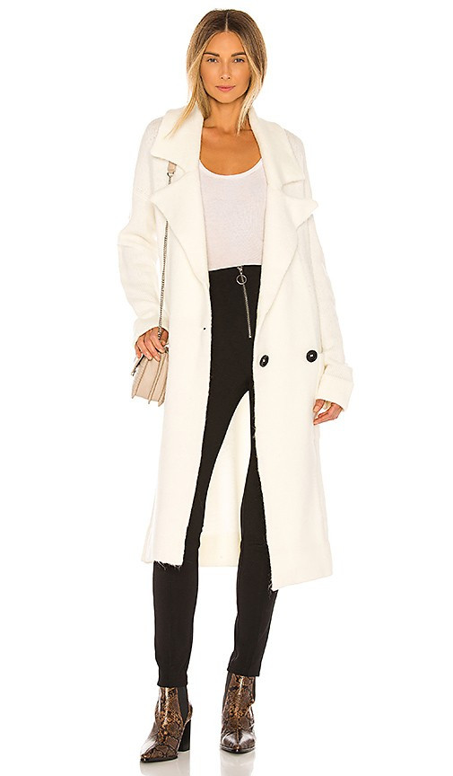 Show Me Your Mumu Melrose Sweater Jacket in Cream. - size L | Revolve Clothing (Global)