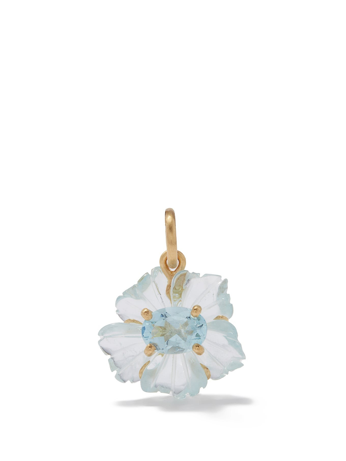 Aquamarine & 18kt gold charm | Irene Neuwirth | Matches (US)