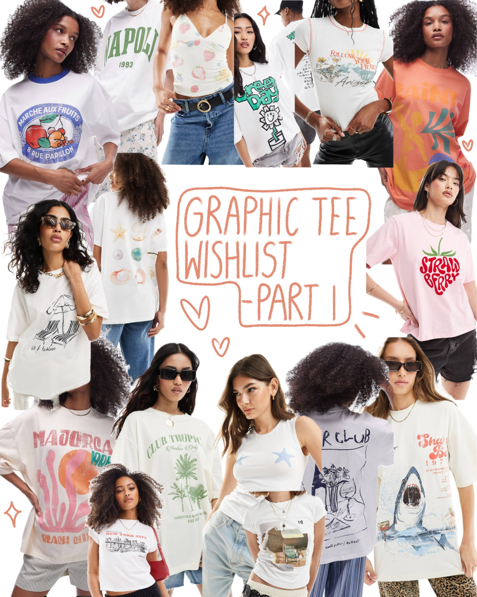 Graphic Tee Wishlist Part 1!
Oversized tee, summer outfit, outfit inspo, brunch outfit, asos outfit, new in asos, spring outfit, brunch outfit, festival outfit.

#LTKstyletip #LTKFestival #LTKfindsunder50