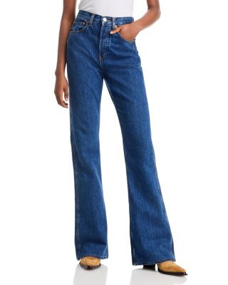 The Riding High Rise Long Bootcut Jeans in Faded Rider | Bloomingdale's (US)