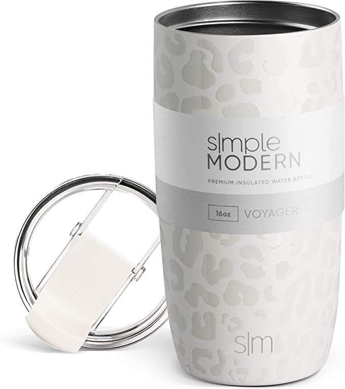 Simple Modern Travel Coffee Mug Tumbler with Flip Lid | Reusable Insulated Stainless Steel Cold B... | Amazon (US)