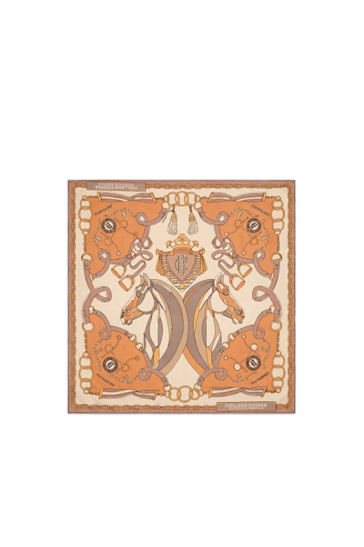 Silk Scarf (Saddle Tan)