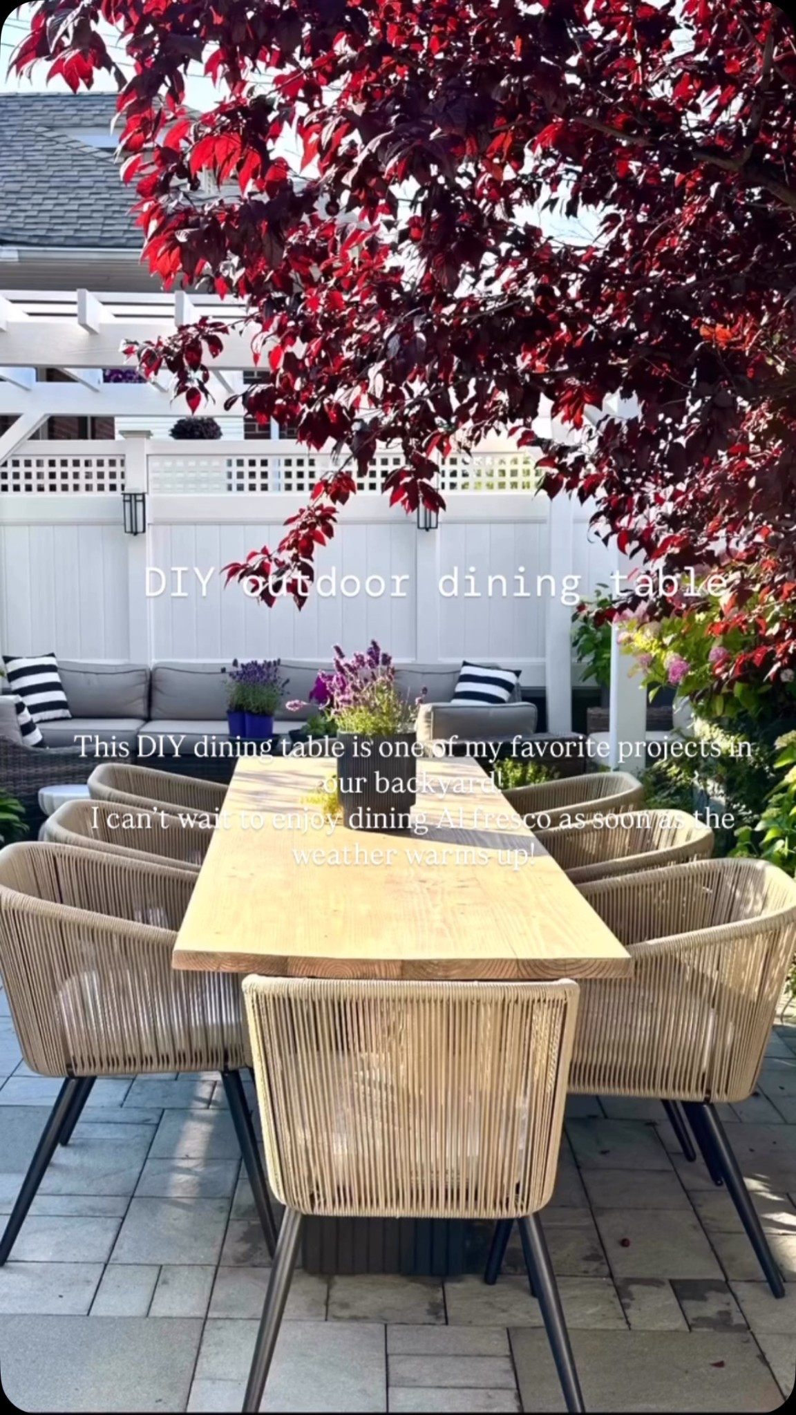 Ahh,spring is here! Warmer and longer days are up on us. Time to get the backyard ready for outdoor dining and entertaining.  Can’t wait to get started! 
•
•
Outdoor design, diy design, backyard, small backyard design
•
•
•
•
•
•
•
•
•
•
•
•
•
•
•
•
•
•
•
•
•
•
•
•
•
•
•
#backyard 
#diybackyard 
#patio 
#organicmodern 
#backyardoasis 
#diyideas 
#diyproject 
#backyards 
#homeideas 
#modern 
#moderndesign 
#diytable 
#alfresco
#alfrescodining
#exteriordesign
#makehomeyours
#diydiningtable
#outdoorliving
#outdoor
#outdoordining