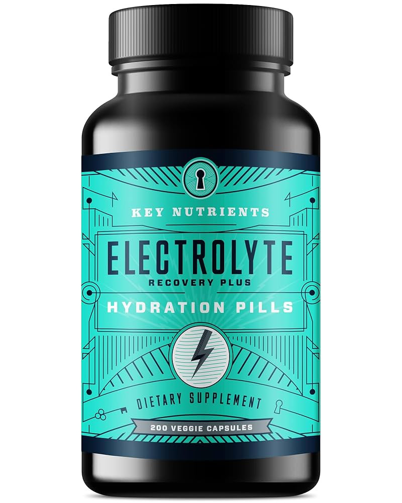 Key Nutrients Electrolyte Tablets - 100 Servings - High Efficiency 0 Sugar, 0 Calories, 0 Carbs E... | Amazon (CA)