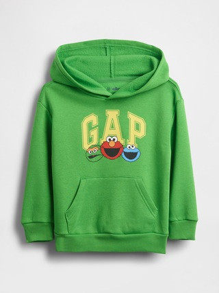 babyGap | Sesame Street Relaxed Logo Hoodie | Gap Factory