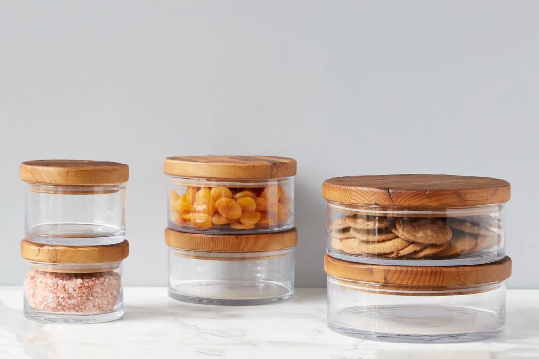 Classic Wood Top Canister | etúHOME