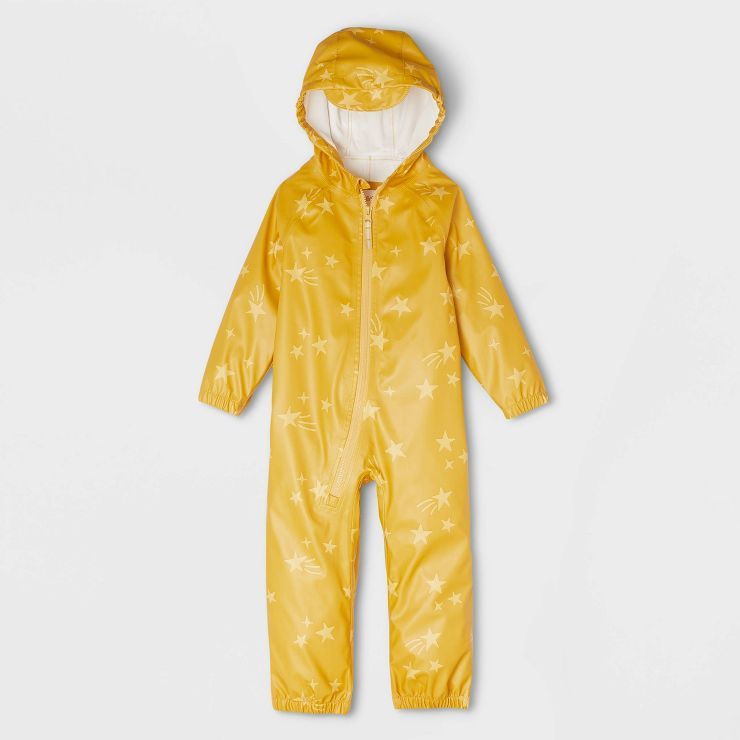 Toddler Stars Rainsuit - Cat & Jack™ Yellow | Target