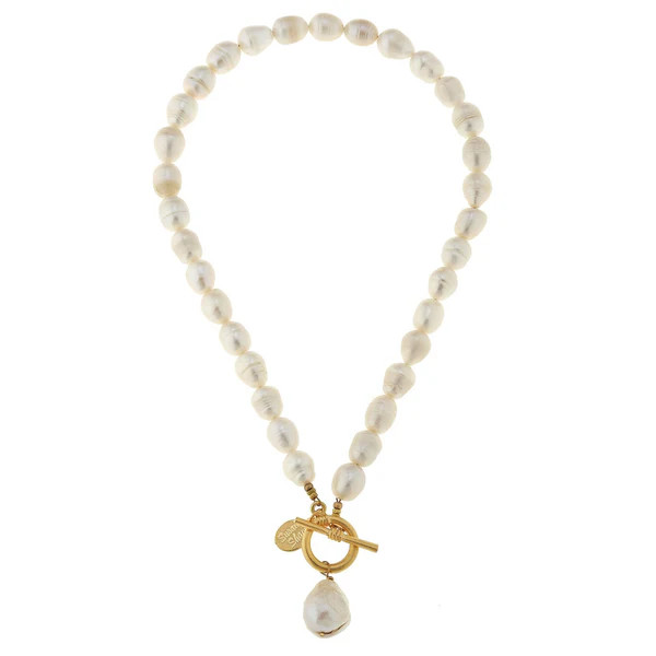 Pearl Toggle Necklace | Susan Shaw