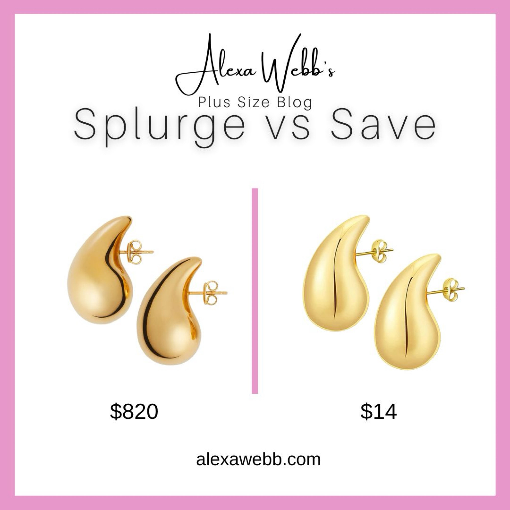 Splurge Vs Save: Bottega Veneta Drop Earrings by Alexa Webb 

#LTKstyletip #LTKover40

#LTKStyleTip #LTKFindsUnder50 #LTKSaleAlert