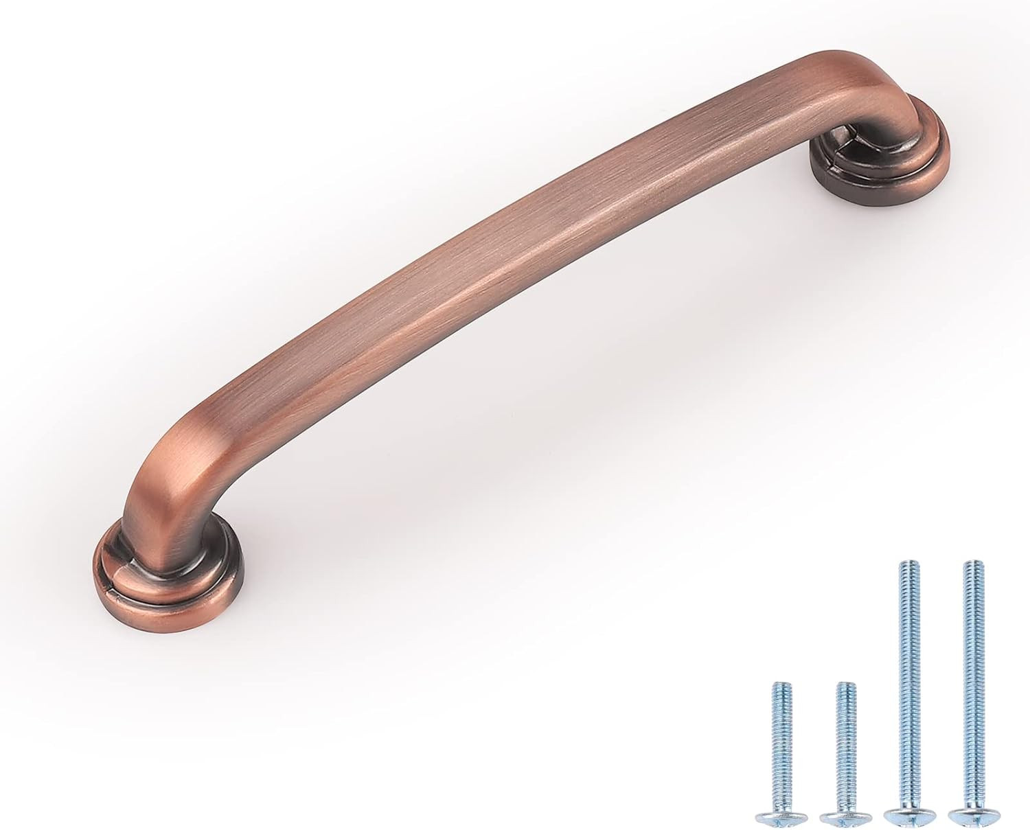 Mengico 6 Pack 5'' Kitchen Cabinet Handles Antique Copper,Vintage Style Drawer Pulls,Retro Pulls ... | Amazon (US)