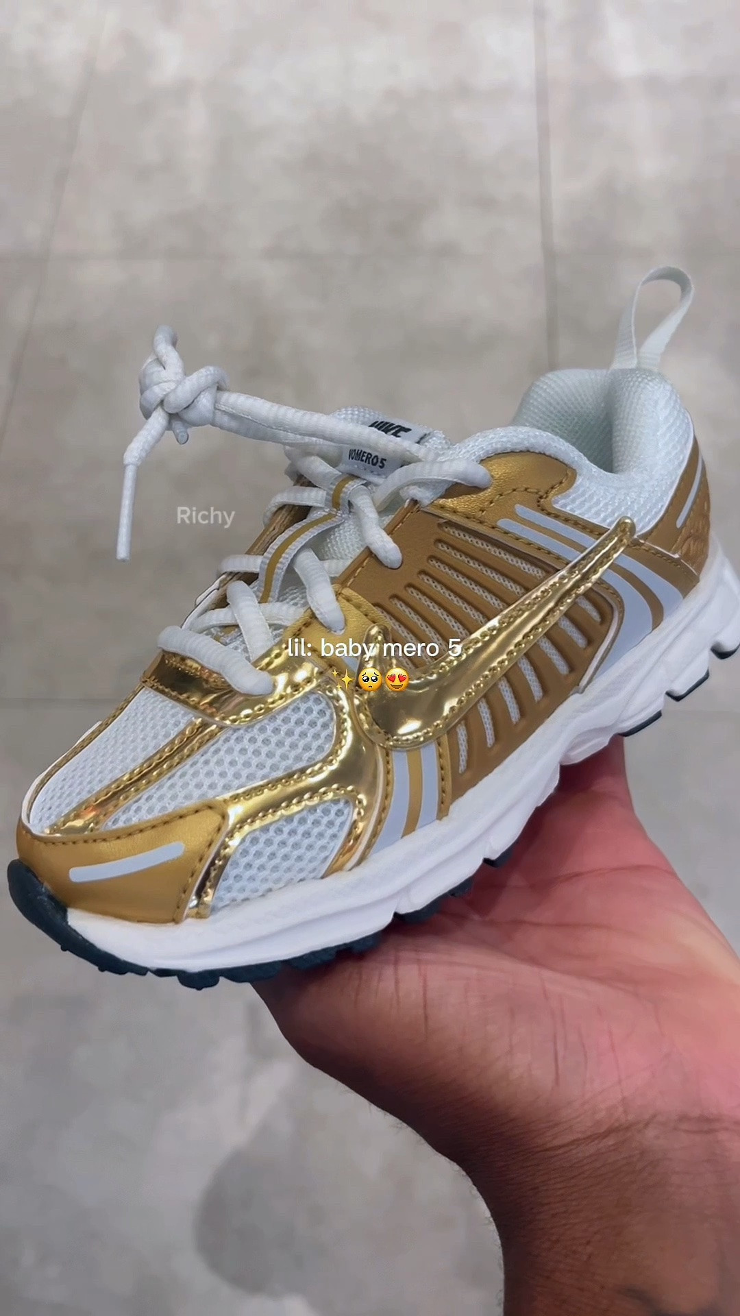 adorable baby metallic shoes🥺🥺 #vomero #babyshoes #footlocker

#LTKBaby #LTKKids
