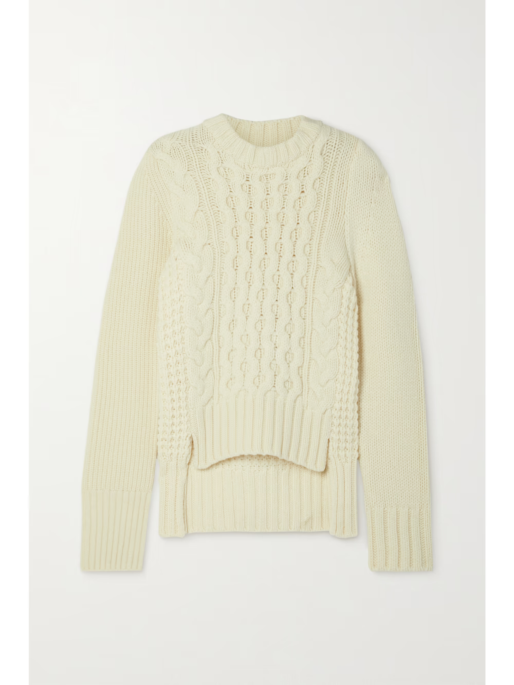 Cable-knit wool sweater | NET-A-PORTER (UK & EU)