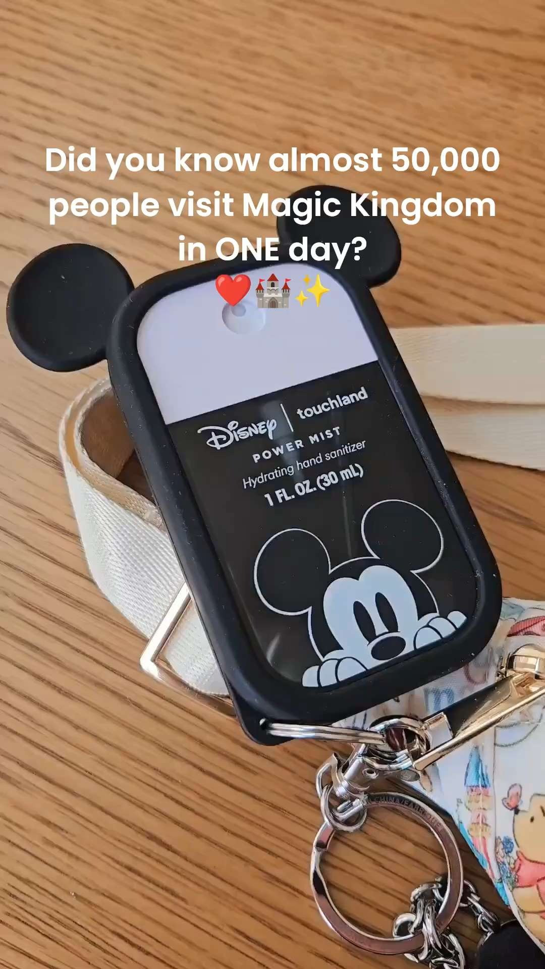 Did you know around 50,000 people visit Magic Kingdom in ONE day… and somehow it still feels magical?

Don't forget this adorable Mickey inspired Touchland hand sanitizer to germs away!

#Touchland #EtsyFinds #DisneyFinds 

 #LTKootd #LTKmomlife #LTKTravel