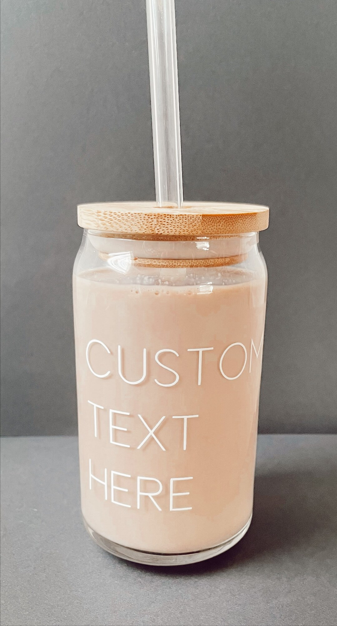 Customized soda can glass cup. Customize text, Sports Logo, Names, and font. | Etsy (US)