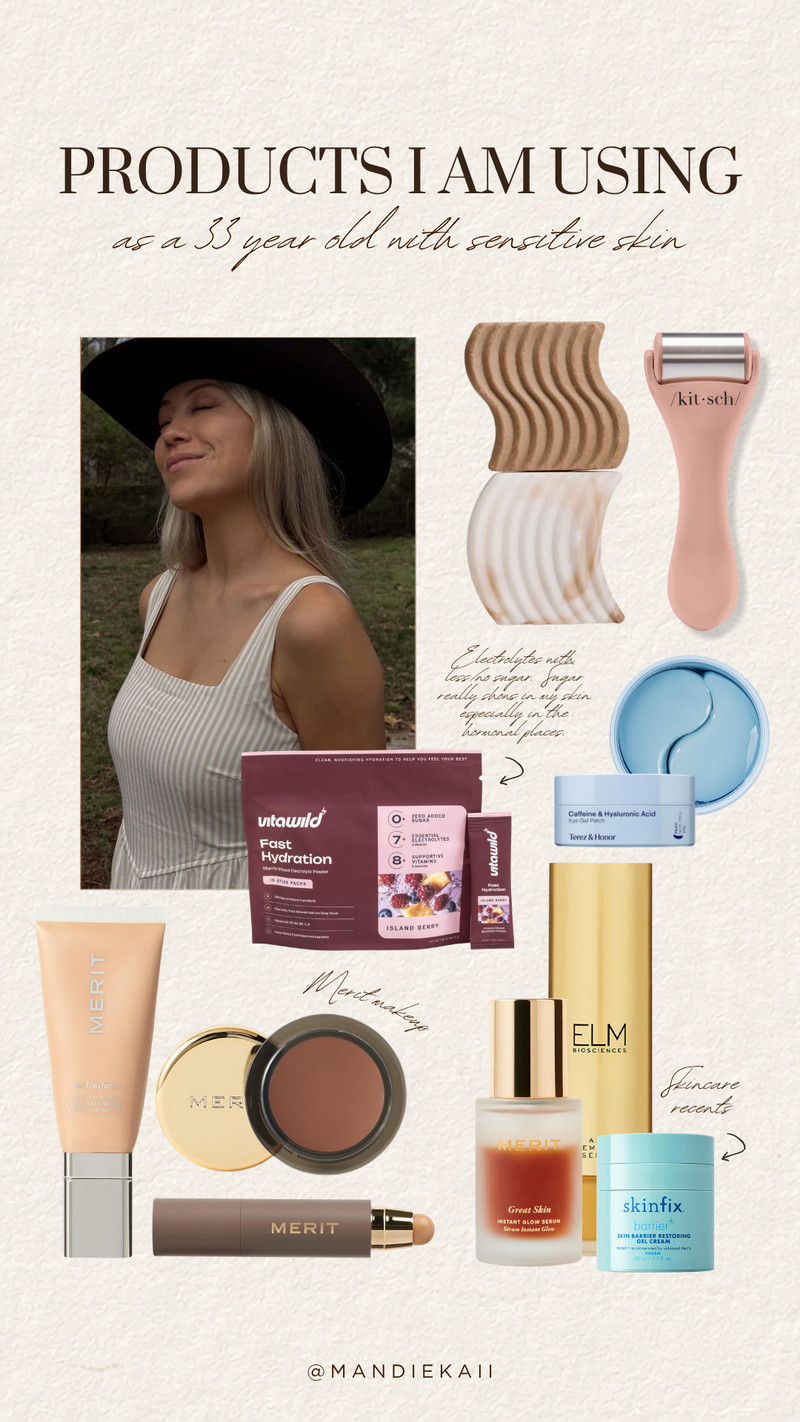 Products I am using as a 33 Year Old with sensitive Skin 

 #LTKSeasonal #LTKU #LTKBeauty
