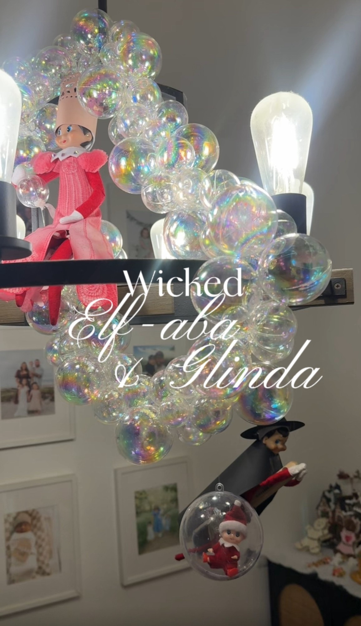 Wicked Elf on the Shelf idea! 🫧 

#LTKmomlife #LTKKids #LTKHoliday