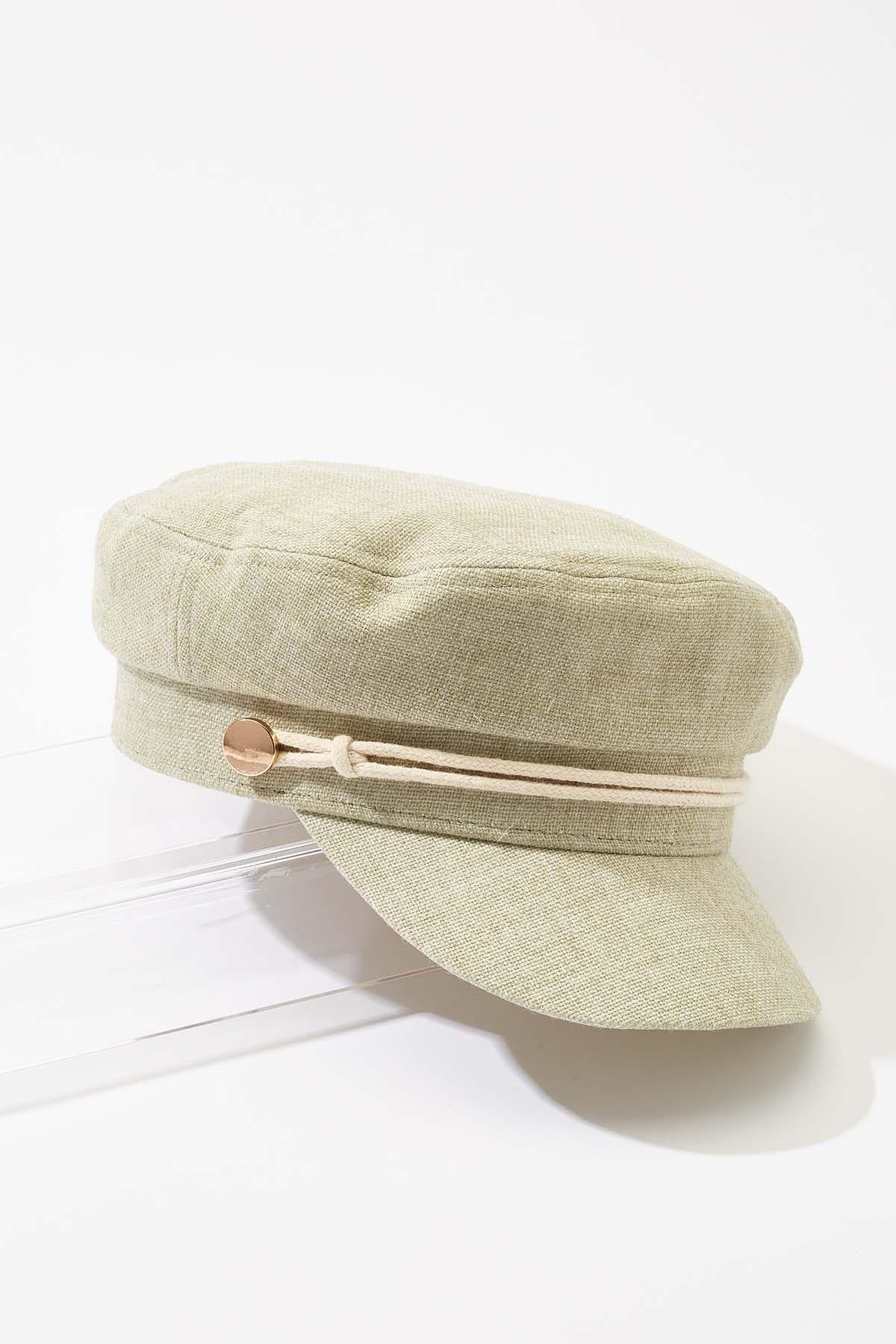 Linen Sailor Cabbie Hat | Cato Fashions