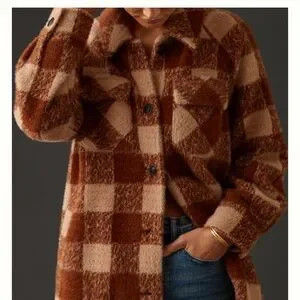 Anthropologie Greylin Longline Shacket Coat Shirt Jacket | Poshmark