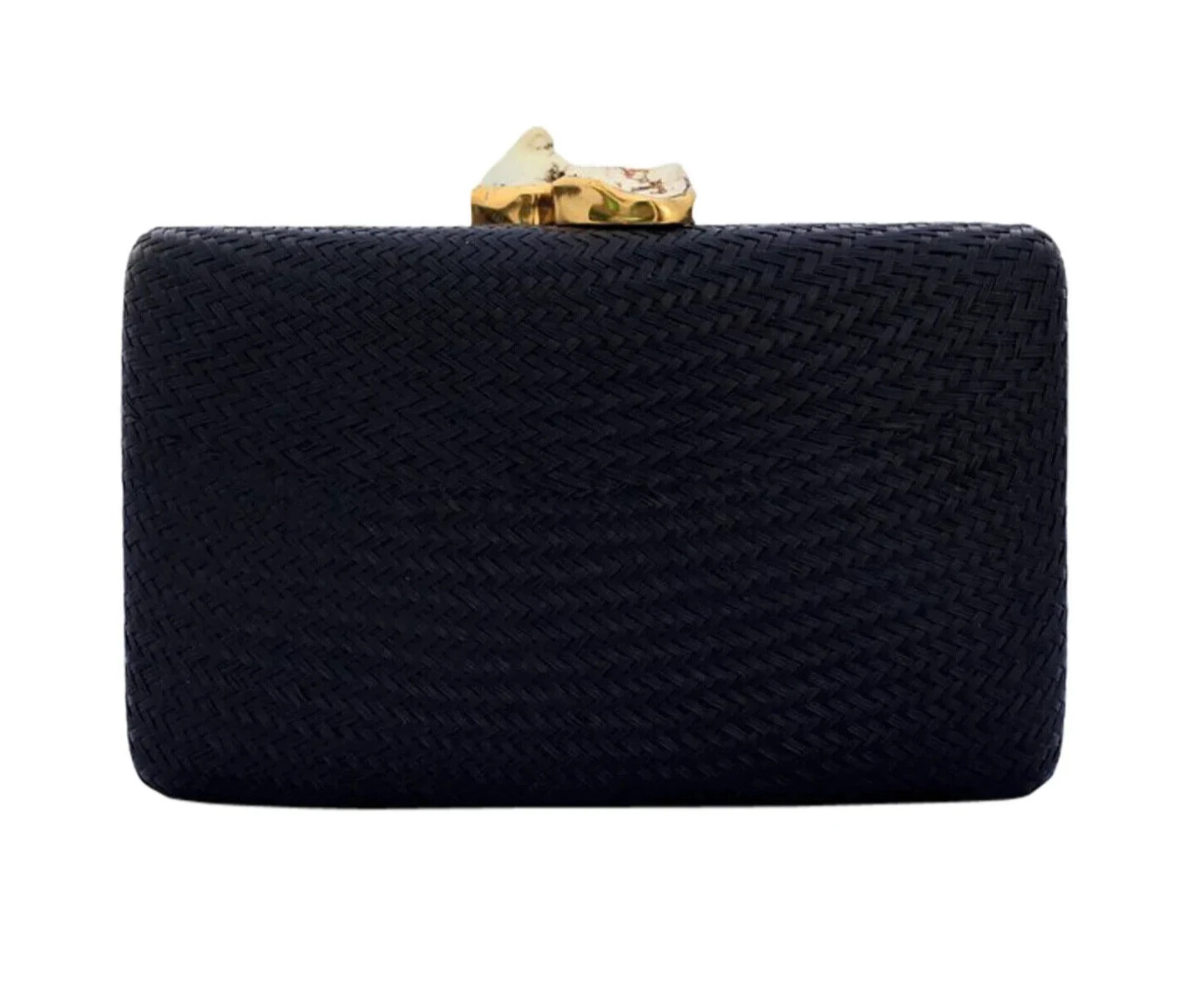 Kayu Jen Evening Clutch with White Stones Accents Women's Handbag - New!  | eBay | eBay US