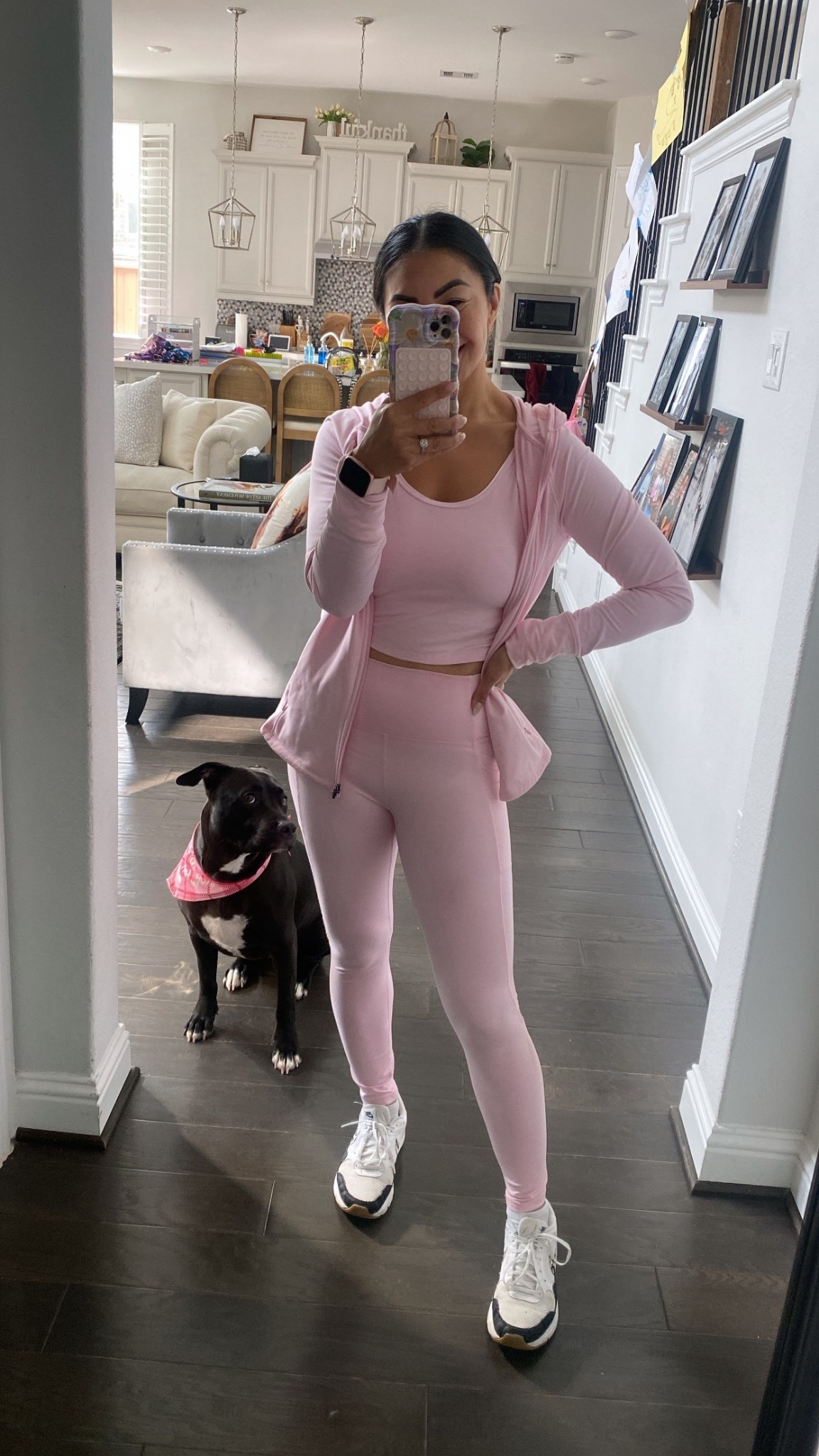 Todays workout outfit is from freely 

Leggings and tank sold out in this color but linking similar options 

#LTKActive #LTKOver40