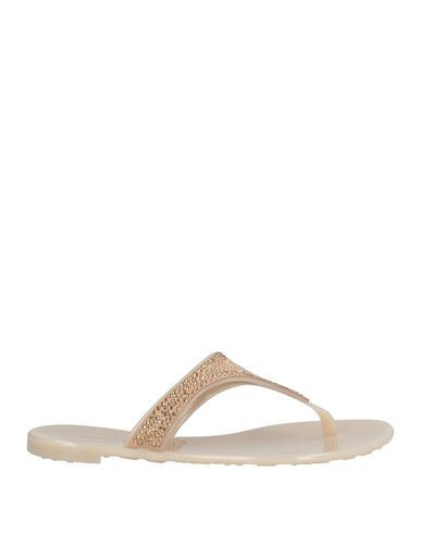 Baldinini Woman Thong sandal Sand Size 5 PVC - Polyvinyl chloride | YOOX (US)