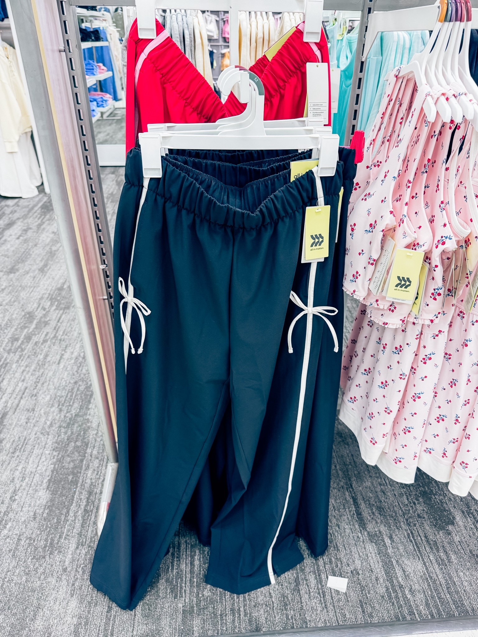 Bow wind pants track pants from target 

#LTKfitnessgoals #LTKootd #LTKFindsUnder50
