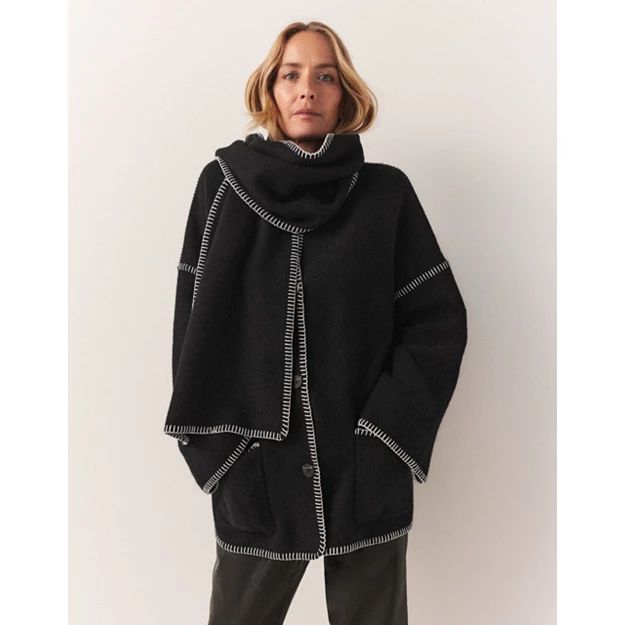 Wool Scarf Jacket | The White Company (UK)