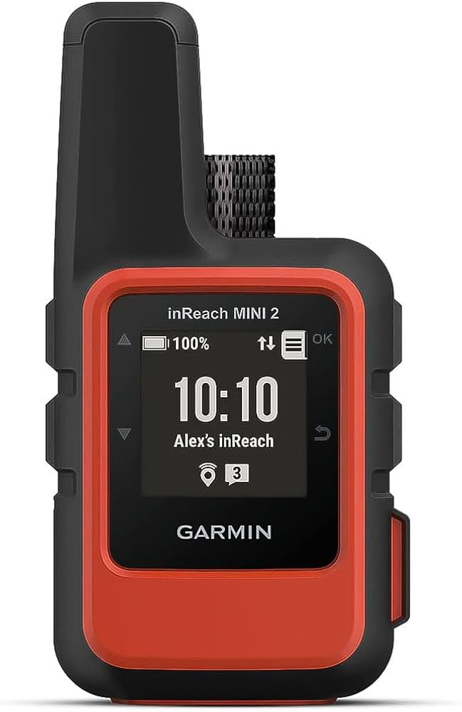 Garmin inReach Mini 2, Lightweight and Compact Satellite Communicator, Hiking Handheld, Orange - ... | Amazon (US)