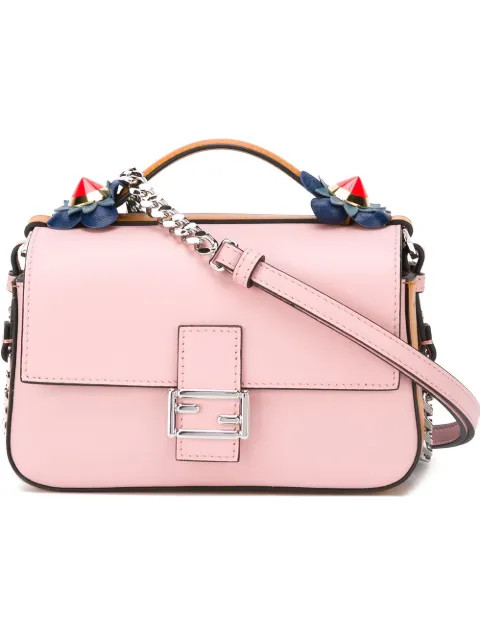 Fendi micro 'Fashion Show Double Baguette' crossbody bag | FarFetch Global