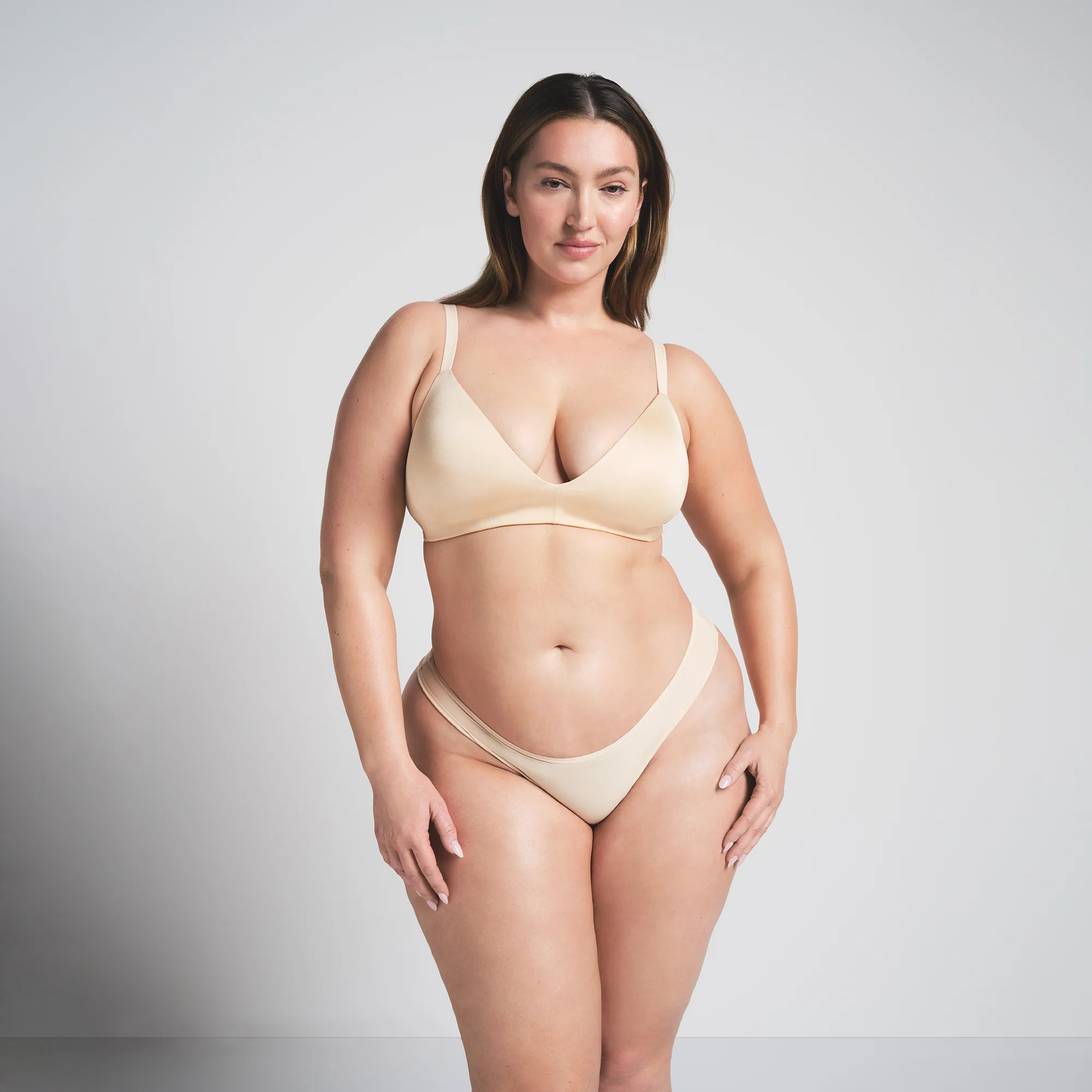 SKIMS T-Shirt Demi Bra | Light Neutral | 38D | Wireless Form | SKIMS (US)
