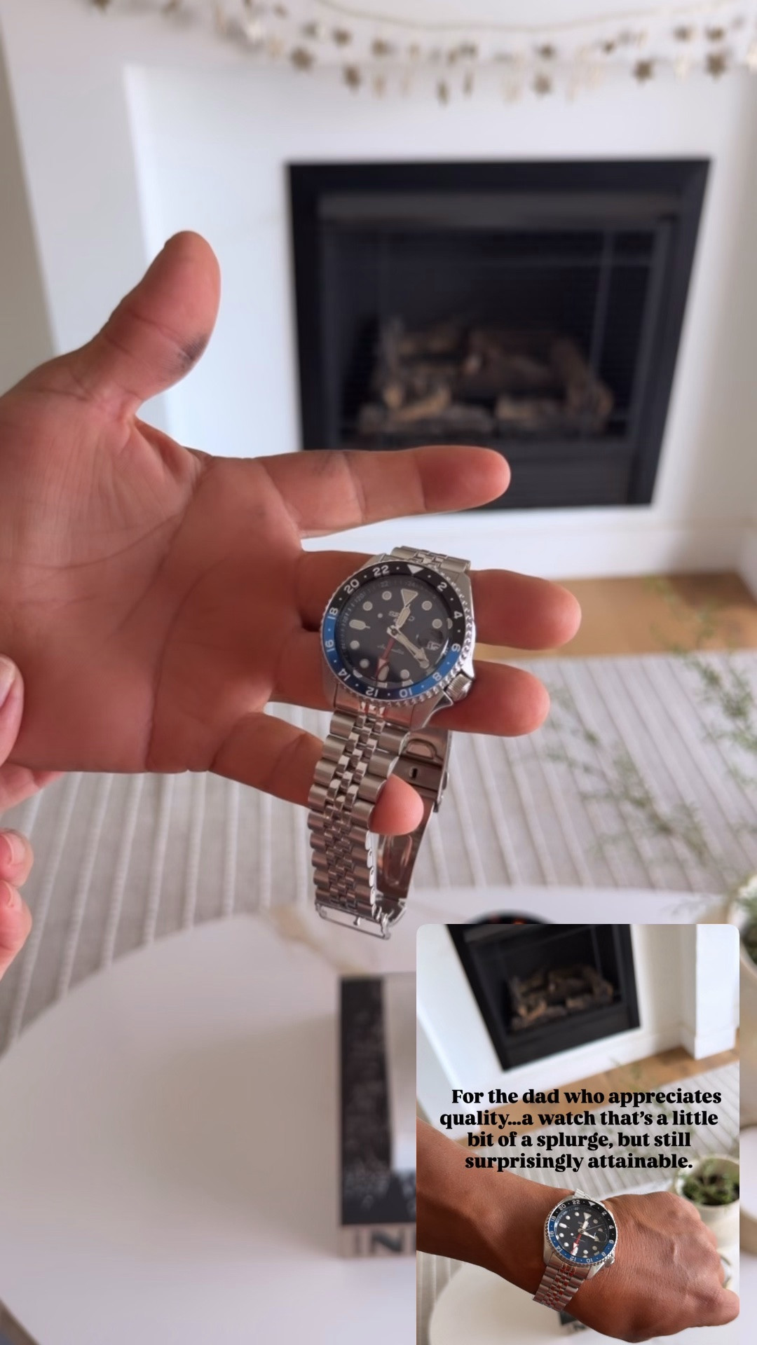 Rob loves watches and this is a watch that is classic, automatic with manual wind capability.

#LTKMens #LTKWorkwear
